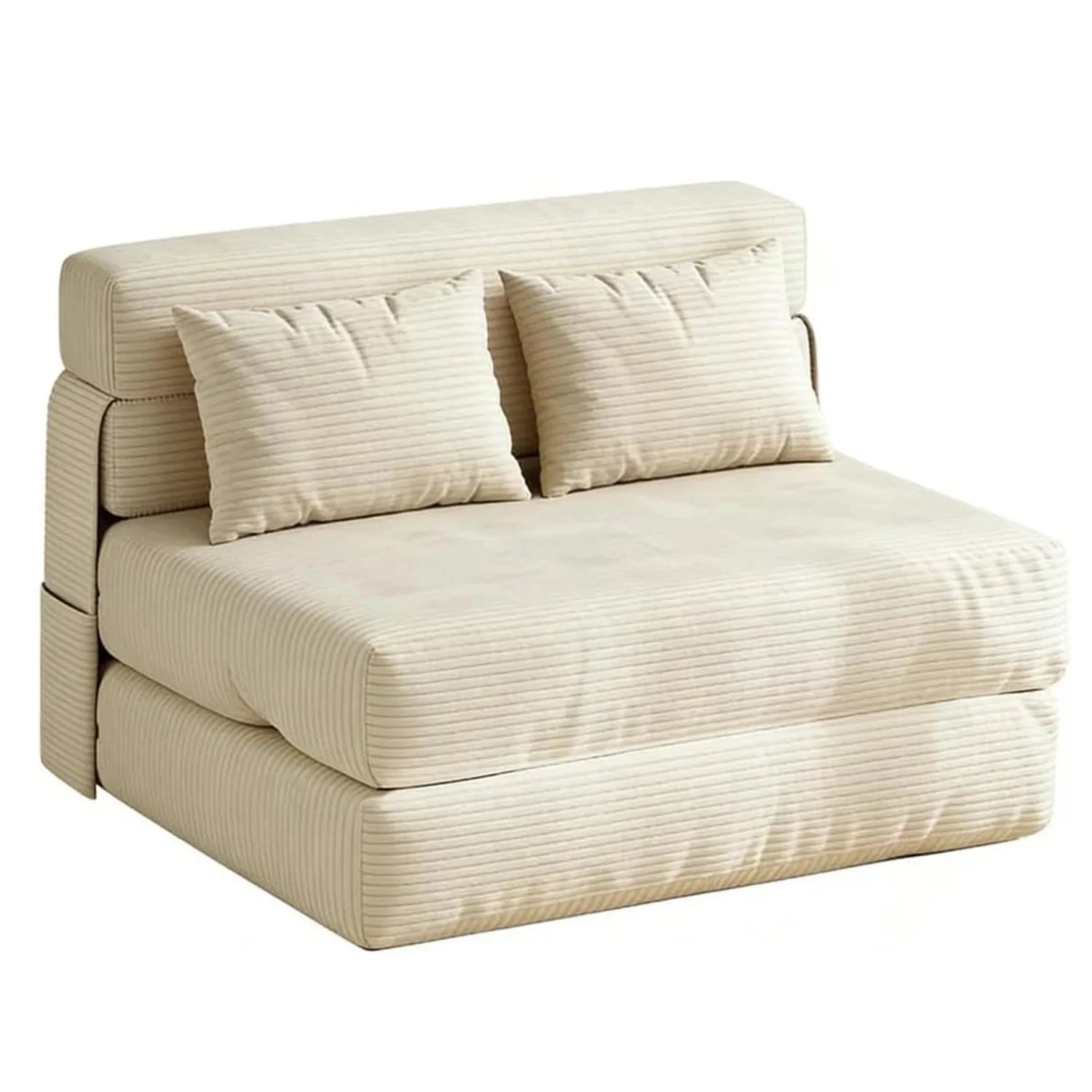 2-in-1 Convertible Folding Sofa Bed – Pull-Out Loveseat Sleeper Chair Manwatstore