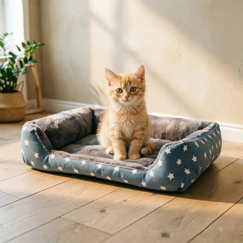 2023 Warm Soft Plush Pet Bed for Small Medium Large Dogs Round Cat Bed House Dogs Mat Dog Sleep Kennel Mat Cama Perro Manwatstore
