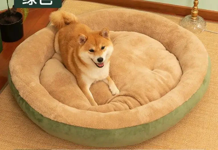 2023 Warm Soft Plush Pet Bed for Small Medium Large Dogs Round Cat Bed House Dogs Mat Dog Sleep Kennel Mat Cama Perro Manwatstore