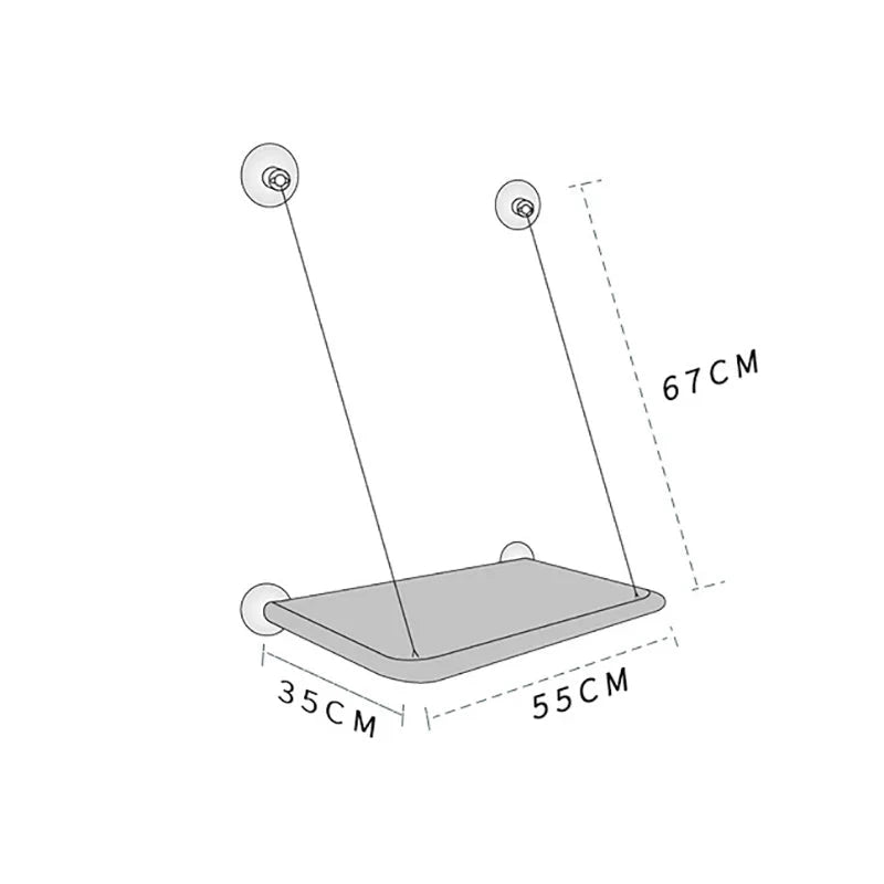 20KG Pet Cat Hammock Hanging Cat Bed Bearing Comfortable Cat Sunny Window Seat Mount Kitten Climbing Frame Pet Accessories Manwatstore