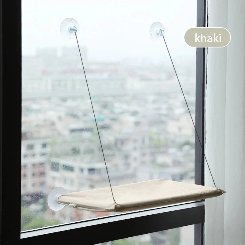 20KG Pet Cat Hammock Hanging Cat Bed Bearing Comfortable Cat Sunny Window Seat Mount Kitten Climbing Frame Pet Accessories Manwatstore