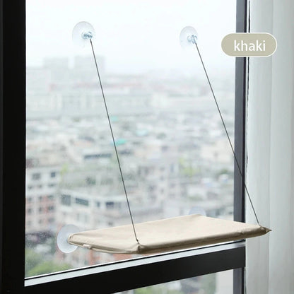 20KG Pet Cat Hammock Hanging Cat Bed Bearing Comfortable Cat Sunny Window Seat Mount Kitten Climbing Frame Pet Accessories Manwatstore