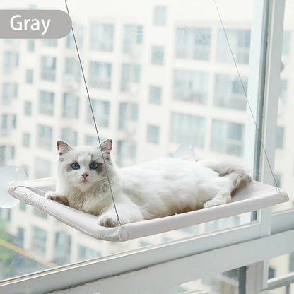 20KG Pet Cat Hammock Hanging Cat Bed Bearing Comfortable Cat Sunny Window Seat Mount Kitten Climbing Frame Pet Accessories Manwatstore