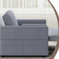3-in-1 Convertible 2-Seater Sofa Bed with USB & Storage Pockets Sofa Bed For Livingroom Manwatstore