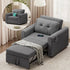 3-in-1 Convertible Sofa Bed with USB & Type-C | Single Pull-Out Sleeper Chair Manwatstore