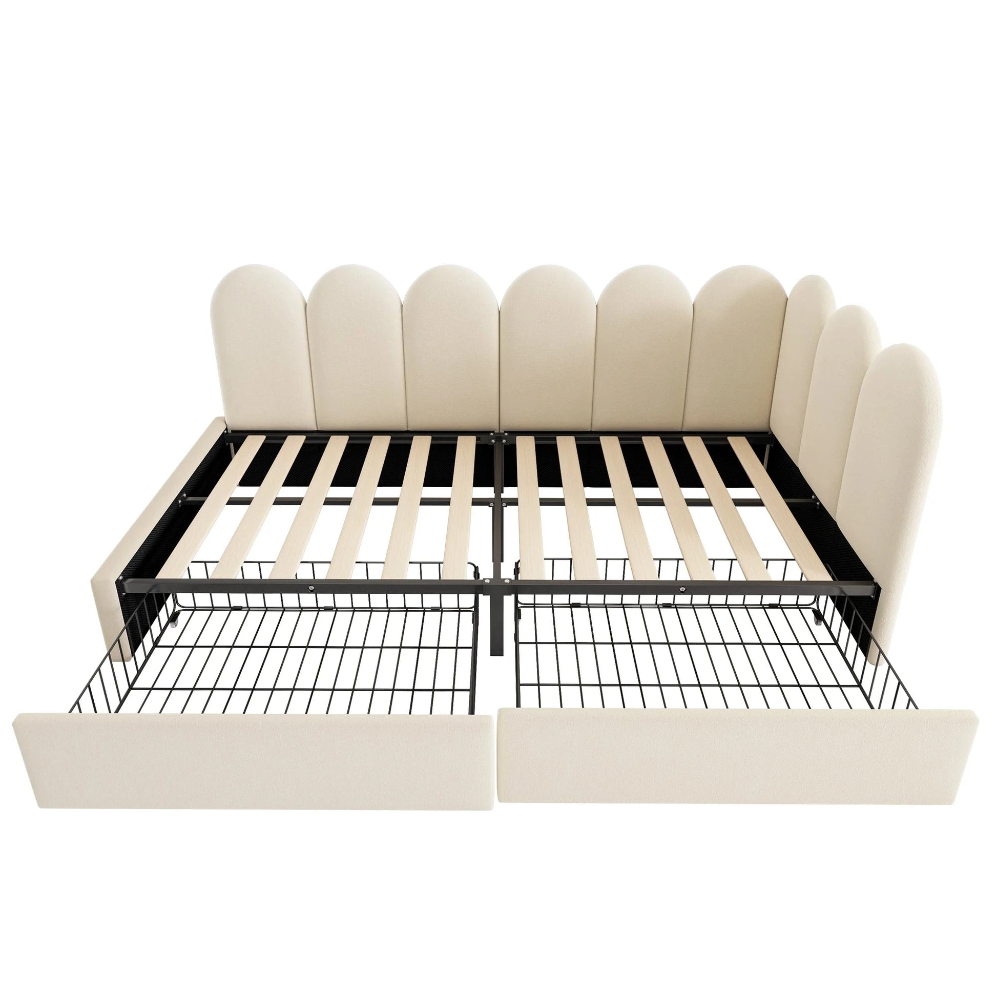 3FT Single Sofa Bed with Drawer Storage – Daybed Frame (No Mattress) Manwatstore