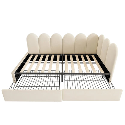 3FT Single Sofa Bed with Drawer Storage – Daybed Frame (No Mattress) Manwatstore