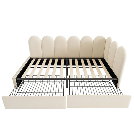 3FT Single Sofa Bed with Drawer Storage – Daybed Frame (No Mattress) Manwatstore