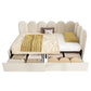 3FT Single Sofa Bed with Drawer Storage – Daybed Frame (No Mattress) Manwatstore