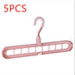 9-hole Clothes Hanger Organizer Space Saving Hanger 0 Manwatstore