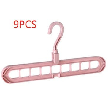 9-hole Clothes Hanger Organizer Space Saving Hanger 0 Manwatstore