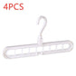 9-hole Clothes Hanger Organizer Space Saving Hanger 0 Manwatstore