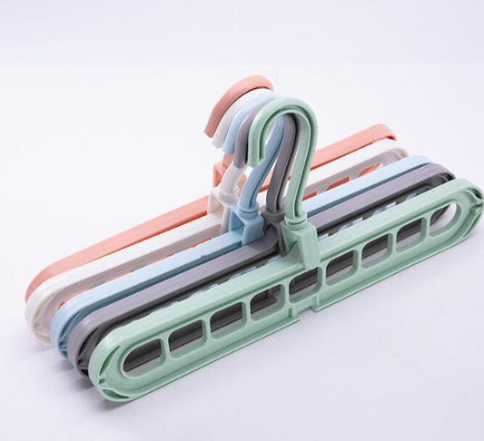 9-hole Clothes Hanger Organizer Space Saving Hanger 0 Manwatstore