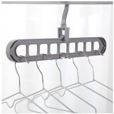 9-hole Clothes Hanger Organizer Space Saving Hanger 0 Manwatstore
