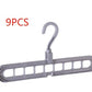 9-hole Clothes Hanger Organizer Space Saving Hanger 0 Manwatstore