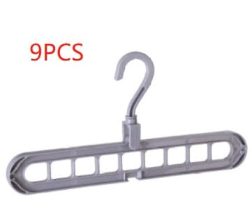 9-hole Clothes Hanger Organizer Space Saving Hanger 0 Manwatstore