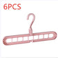 9-hole Clothes Hanger Organizer Space Saving Hanger 0 Manwatstore