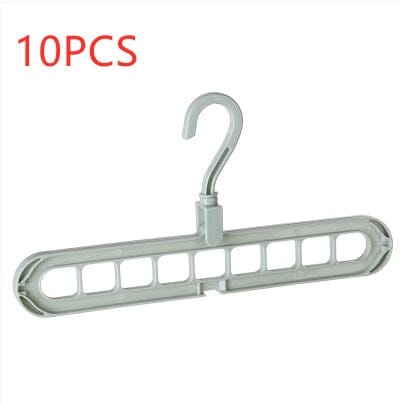 9-hole Clothes Hanger Organizer Space Saving Hanger 0 Manwatstore