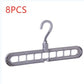 9-hole Clothes Hanger Organizer Space Saving Hanger 0 Manwatstore