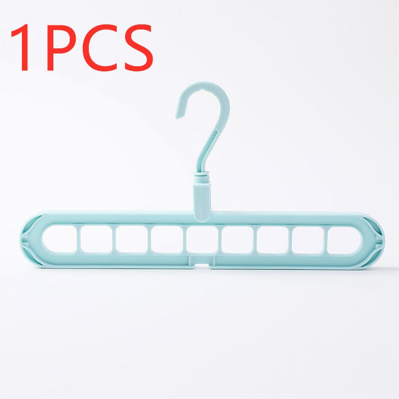 9-hole Clothes Hanger Organizer Space Saving Hanger 0 Manwatstore