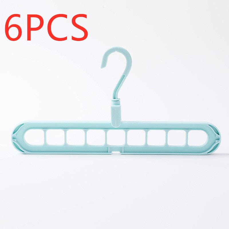 9-hole Clothes Hanger Organizer Space Saving Hanger 0 Manwatstore