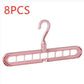 9-hole Clothes Hanger Organizer Space Saving Hanger 0 Manwatstore