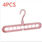 9-hole Clothes Hanger Organizer Space Saving Hanger 0 Manwatstore