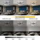 Modern Flower Shape Ceiling Fan With LED Lights-  Adjustable 6-Gear Speed Dimmable Ceiling Fan