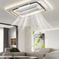 Luxury Bladeless Smart Ceiling Fan with Ambient LED Lighting