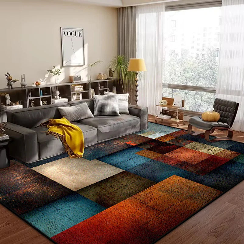 Geometric Abstract Carpet Living Room Bedroom Carpet Large Area Rugs for Home Decoration Non-slip Sofa Custom Floor Mats 200x300
