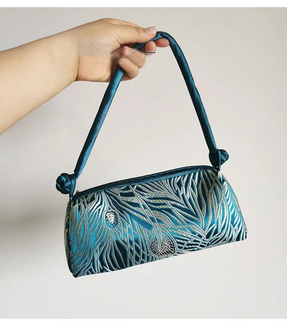 Fashion Luxury Cosplay Chinese Style Silk Bag Women Handbag Hand Embroidery Totes Cheongsam Female Cosplay Bags Clutch