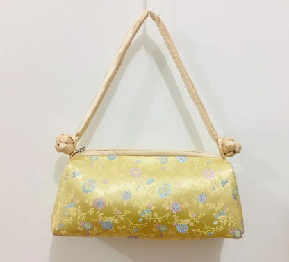 Fashion Luxury Cosplay Chinese Style Silk Bag Women Handbag Hand Embroidery Totes Cheongsam Female Cosplay Bags Clutch