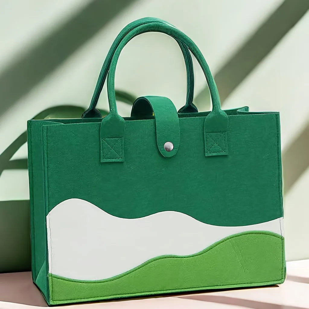 1PC Fashion Striped Canvas Women&