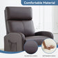 Relaxo Push-Back Recliner Chair with Lumbar Support & Adjustable Leg Rest - Manwatstore