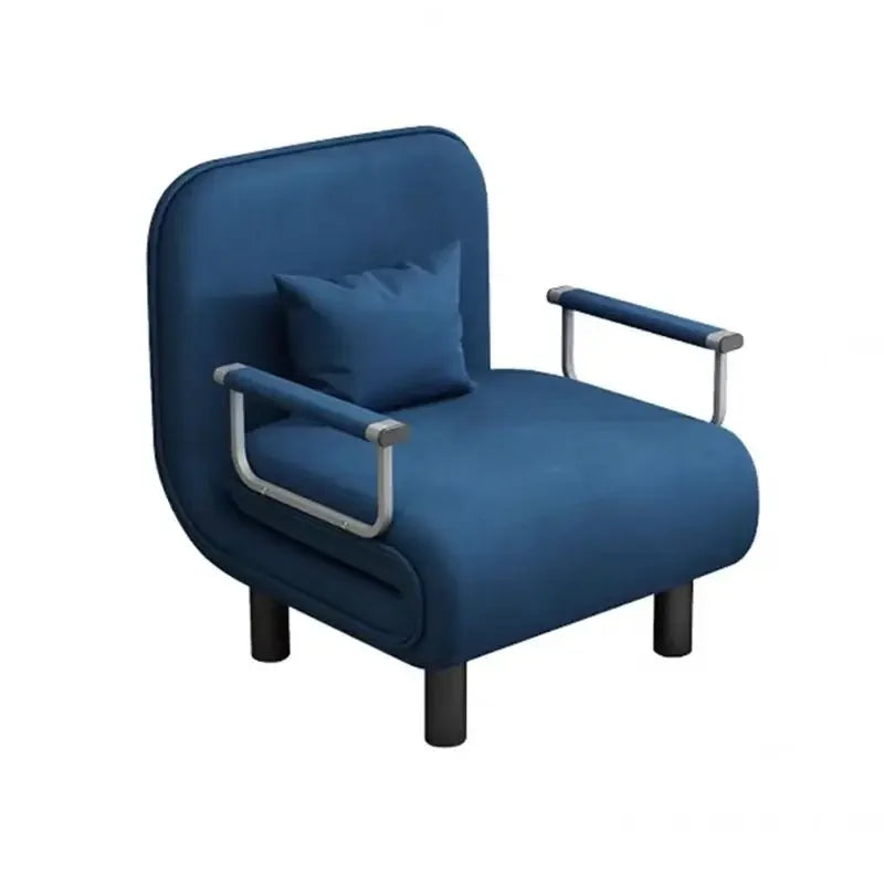 Modern Grey Sofa Bed – Folding Recliner for Small Apartments