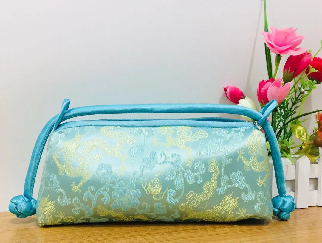 Fashion Luxury Cosplay Chinese Style Silk Bag Women Handbag Hand Embroidery Totes Cheongsam Female Cosplay Bags Clutch