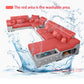 Modern Tech Fabric Sectional Sofa Set with Chaise Lounge, Bluetooth Speakers & USB Charging Ports