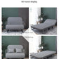 Modern Grey Sofa Bed – Folding Recliner for Small Apartments
