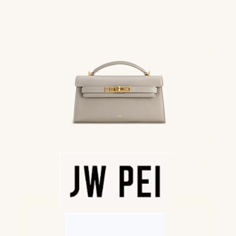 JW PEI handbag Noor crocodile pattern bag new high-end hand-held French crossbody bag women&