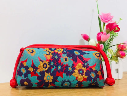 Fashion Luxury Cosplay Chinese Style Silk Bag Women Handbag Hand Embroidery Totes Cheongsam Female Cosplay Bags Clutch