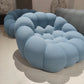 Modular Curved Cloud Sofa – Contemporary Fabric Sectional Couch