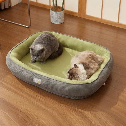 Pet Cushion Heighten Thickened Pet Bed Removable Comfortable Dog Sleeping Pad Wear Resistant Warm Pet Kennel for Cats and Dogs