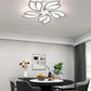 Flower Ceiling Fan with LED Light – Remote Controlled & Dimmable