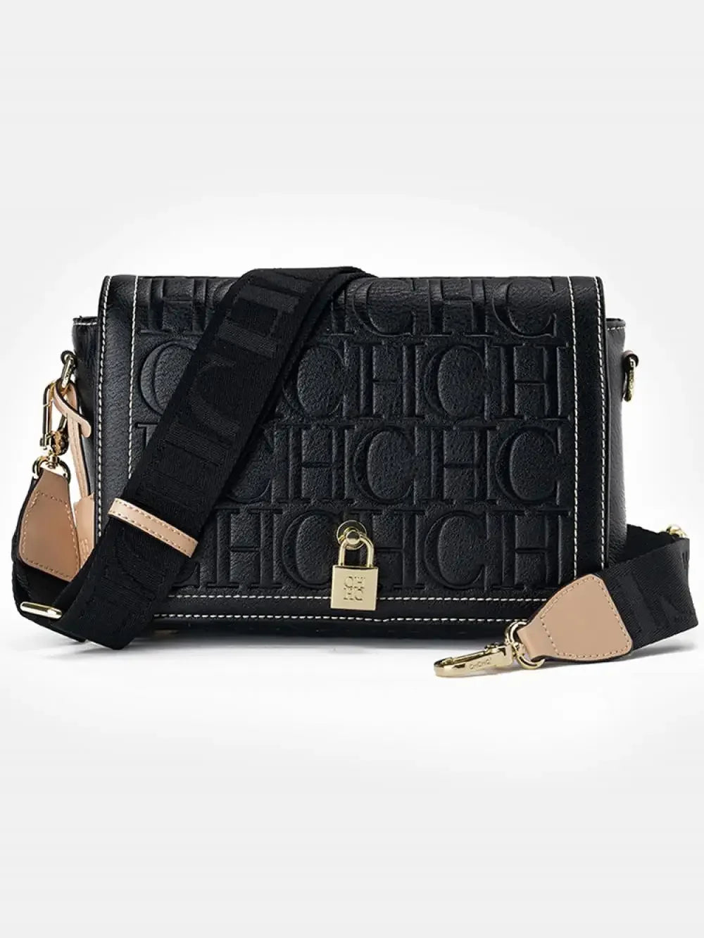 CH Fashion Design Crossbody Bag 2026 Solid Colour Accessories Buckle Luxury Brand Printed Head Bag Women&