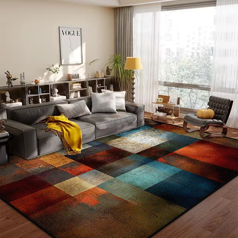 Geometric Abstract Carpet Living Room Bedroom Carpet Large Area Rugs for Home Decoration Non-slip Sofa Custom Floor Mats 200x300