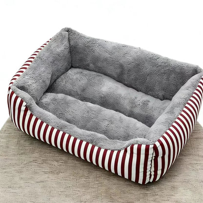 2023 Warm Soft Plush Pet Bed for Small Medium Large Dogs Round Cat Bed House Dogs Mat Dog Sleep Kennel Mat Cama Perro