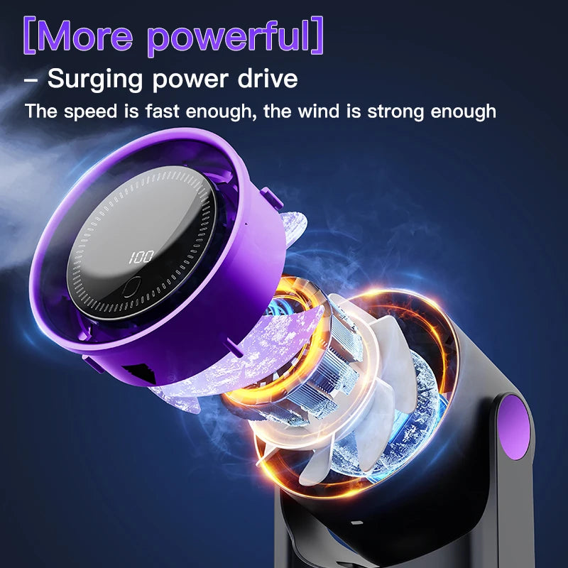 TINSOL Multi-function electric fan air circulator, wireless portable home silent ventilator desktop wall ceiling fan, air cooler