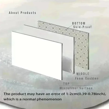 3D Visual Illusion Tree Hole Door Mat Natural Rock Texture Design Rectangular Entryway Rug Indoor Outdoor Anti-slip Carpet