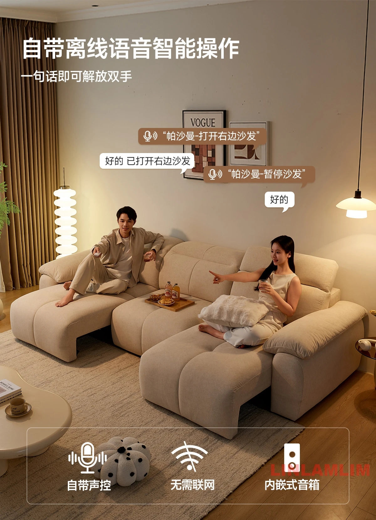 Modern Convertible Sofa Bed – Aesthetic Minimal Sofa Cum Bed