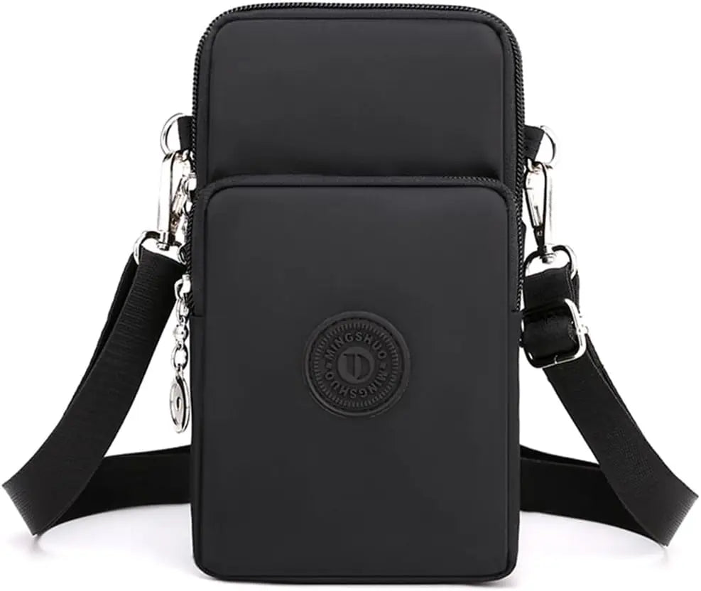 Small Crossbody Bags for Women Mini Mobile Phone Purses with Crossbody Strap Phone Purse Shoulder Bag Nylon Arm Bag